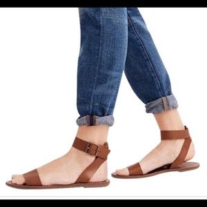 MADEWELL Boardwalk sandals new size 10